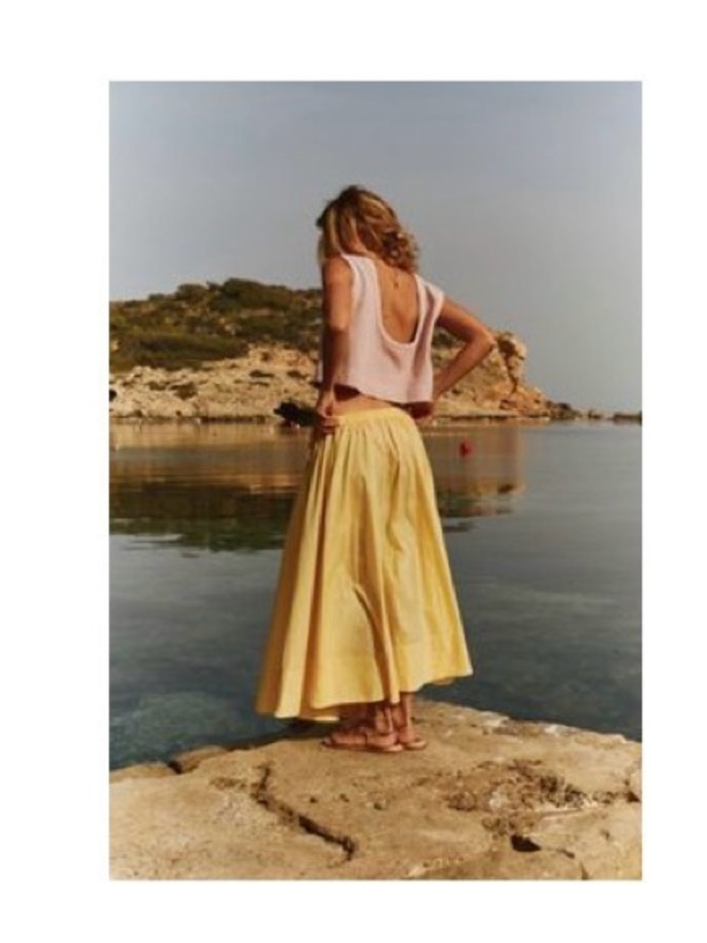 NWT Free People Lowen Midi Skirt